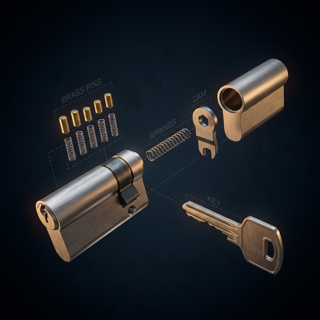 Despiece Cerradura 3D