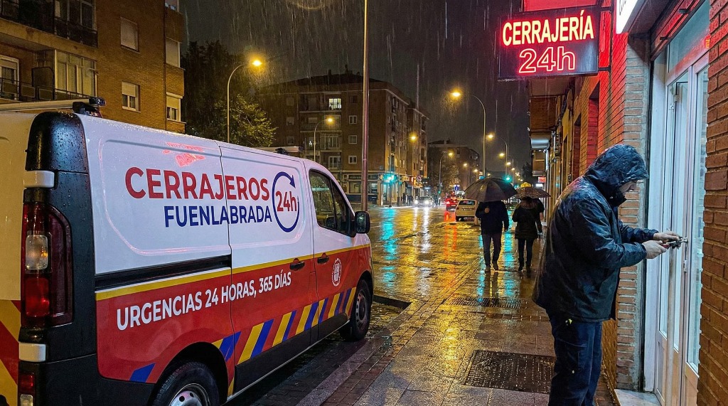 Unidad Móvil de Cerrajero Urgente
