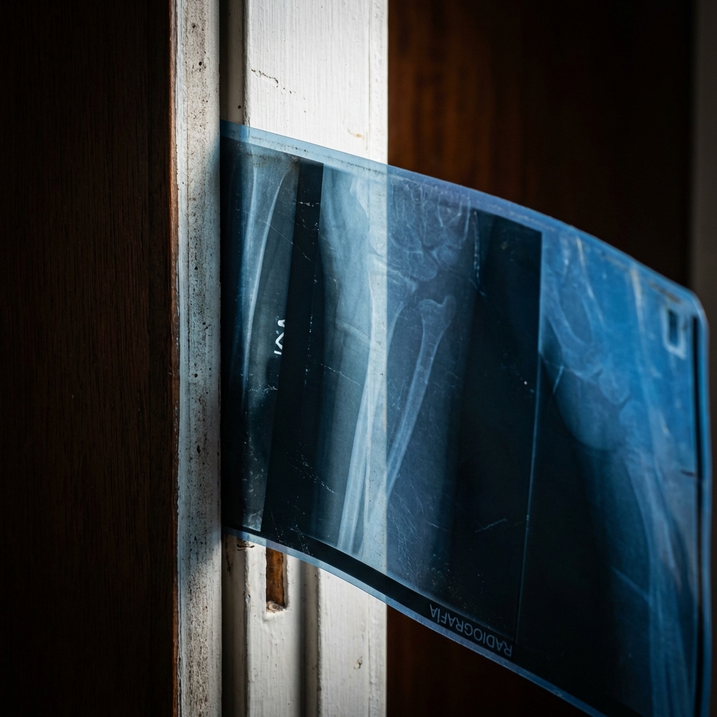 Abrir puerta con radiografía